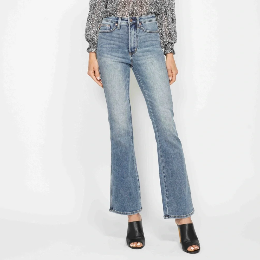 NWT Judy Blue PLUS + REG Size High Rise Tummy Control Bootcut Jeans - Picture 1 of 7